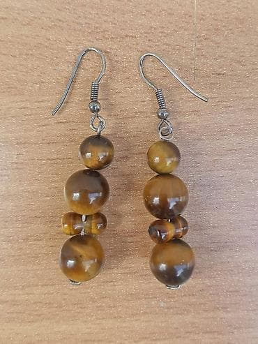 Minđuše tigrovo oko 2 Vrlo lepe minđuše Od tigrovog oka, poludragi at lalafo.rs Minđuše tigrovo oko 2 Vrlo lepe minđuše Od tigrovog oka, poludragi