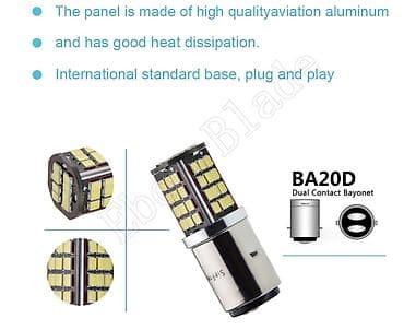 lisicara u tegli: LED BA20D – 6 V - Napon: 6 V - Cena: 1200 din (prikazano na slici) - — 3