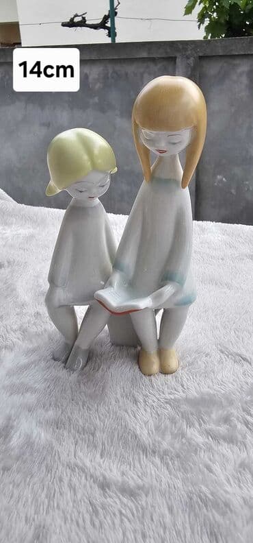 šoljice za kafu porcelan: Figura, bоја - Bela — 1
