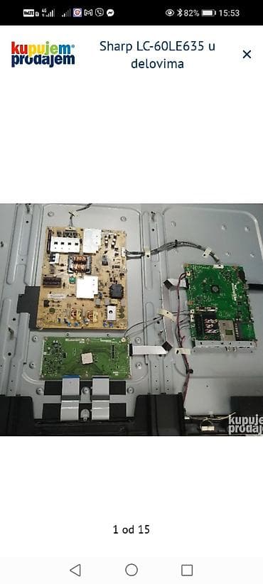 price sa zvucnikom: Sharp LC-60LE635 – delovi i module Dostupni originalni delovi sa — 2