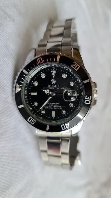 srebrni šal: Rolex Submariner – automatski ronilački sat - Kućište i narukvica od — 5