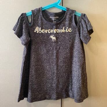 Bodiji i zeke za bebe: Prelepa original Abercrombie Kids majica za devojcice Malo nosena,u — 1