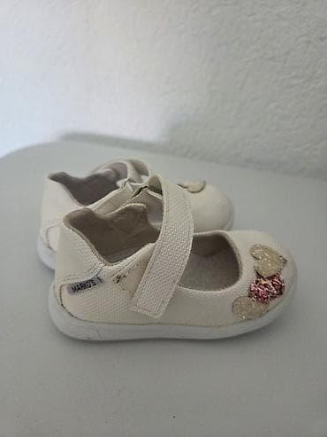 kosulja za bebe: Dečije baletanke MARNI’S, bela/šljamp bež bojaobuvene par puta bebi — 2