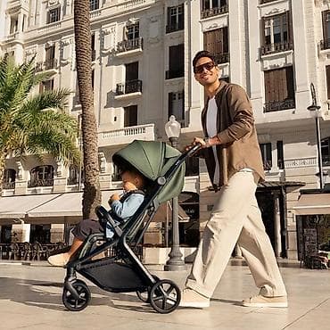 dečiji sat protiv komaraca: Kinderkraft kolica NUBI 3 – MYSTIC GREEN (SKU: KSNUBI03GRE) — 3