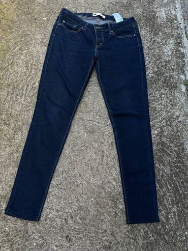 bata obuca nis: LEVIS 535 LEGGING - Prosto fantastične tamne skinny Levis. Kao nove su — 6