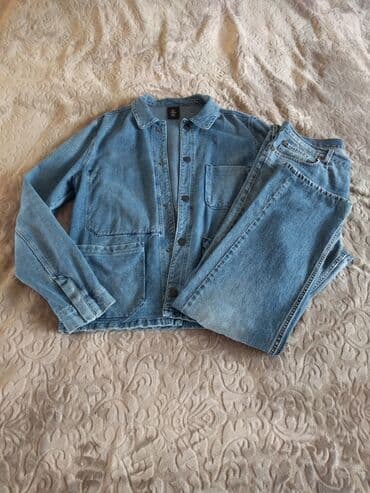 naocare u obliku srca: Transitional jacket, Jeans, XL (EU 54), color - Light blue — 1