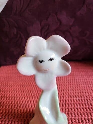 drvene macke figure: Figura nova cvet porcelanska iz 70ih. Figura cvet. mereni — 3