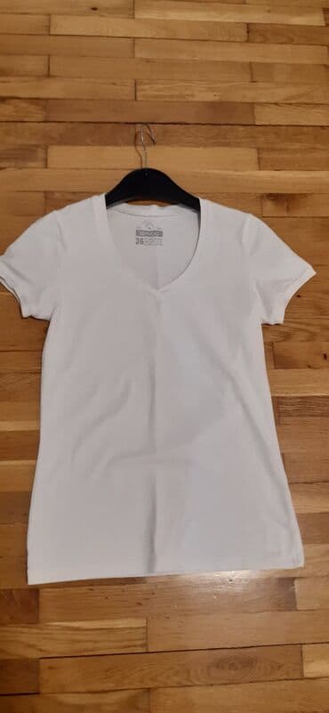 brendirane majice: S (EU 36), Cotton, color - White — 1