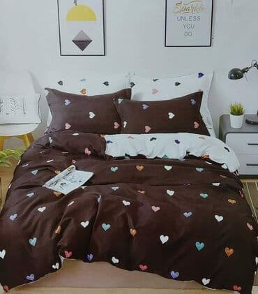 ikea posteljina na srca: ❤Posteljina iz 7 delova ❤Čaršaf-220*240 ❤Jorganska navlaka-2x140*200 — 28