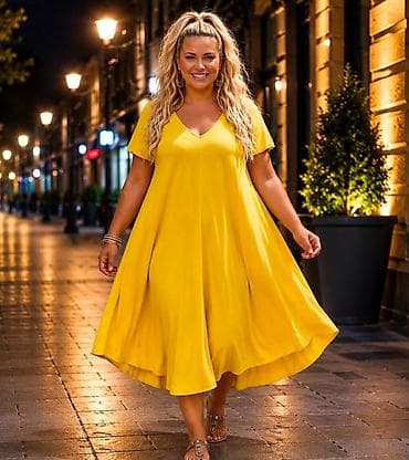 kruna za mladu: 07. Haljina za punije
2XL 3XL 4XL 
Cena : 2.700 dinara H — 4