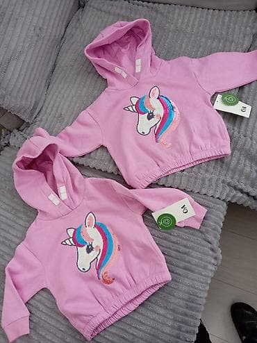 Dečje dukserice sa kapuljačom – jednorog motiv - Boja