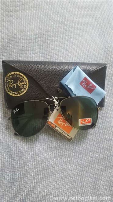 revision naocare: Ray Ban Aviator Crno Staklo i Crn Ram Model 65, Velicina 56-16-126 — 1