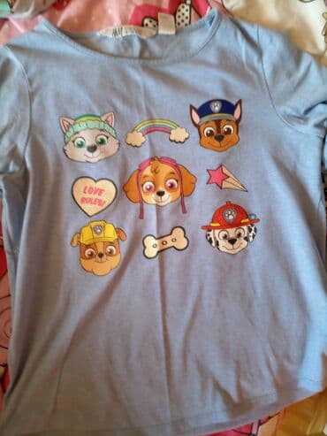 srebrne narukvice za devojcice: Bundle: T-shirts, For girls, age: 5-6 years — 3
