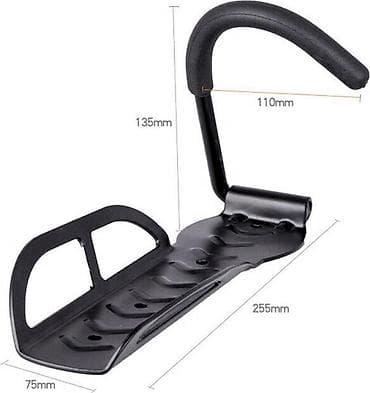 Sport i razonoda: Zidni nosač za bicikl – vertikalno kačenje točkom - Praktičan zidni — 3