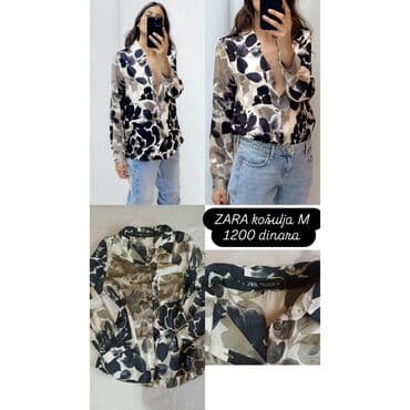 haljinice new yorker: Zara, M, Saten, Cvetni, bоја - Šareno — 1