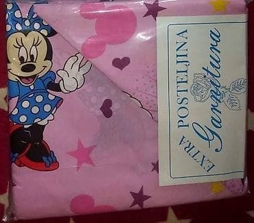 kuhinjski element: Fa, Dečija posteljina sa motivima Minnie i Mickey Mouse, izrađena od — 3