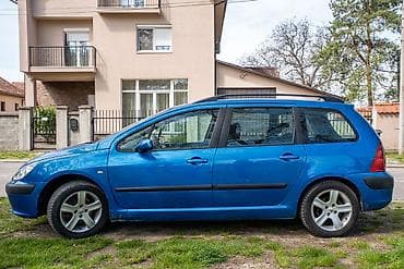 gume polovne: Peugeot 307 SW – karavan, plava boja - Karoserija: karavan (SW), 5 — 3