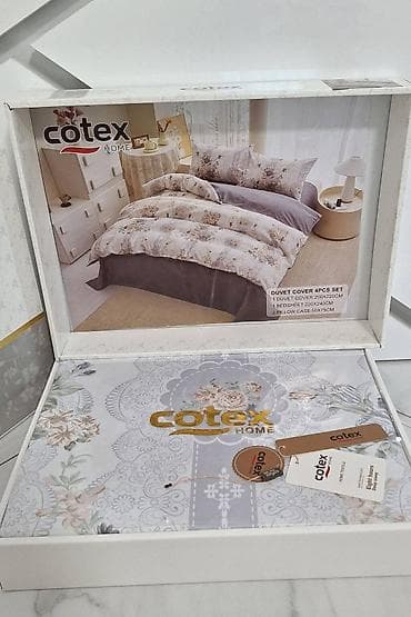 navlaka za tepihe: Cotex Home – Premium komplet posteljine (4 dela) Materijal Babus — 2