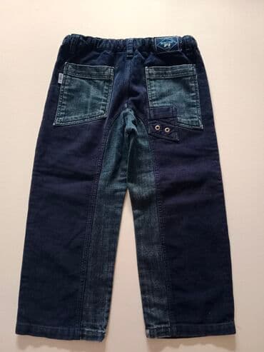 zimska odeca za bebe: Beba Kids farmerke za dečake Kombinacija somota i teksasa Veličina 4 — 3