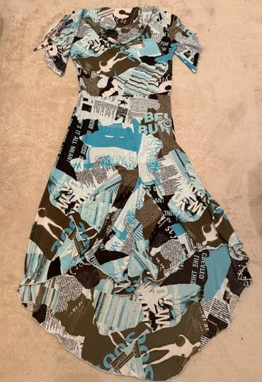 9Fashion Woman XL (EU 42), M (EU 38), L (EU 40), color - Multicolored, Short sleeves