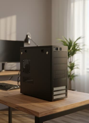 Dva desktop računara – spremna za rad i multimediju. 1) Desktop — 1