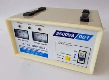 aparat za vaske: Prodajem nov i kvalitetan korektor napona JACKY ORIGINAL. Model — 4