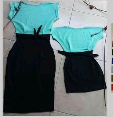 haljina 10: Haljine za mame i devojcice - rade se u velicinama od 1 do 12, i za — 1