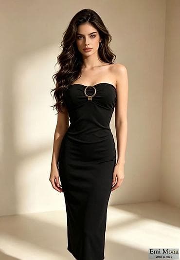 top korseti: Elegantna ženska haljina bez naramenica – Emi Moda, Made in Italy 1800 — 7