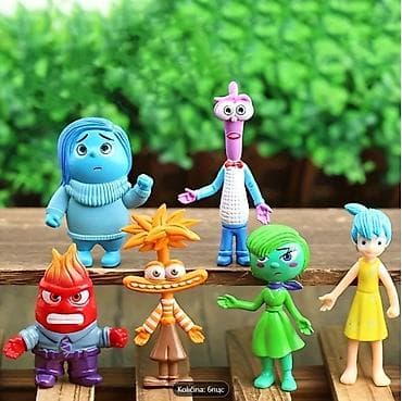 Children's Items: Set od 9 velikih silikonskih lutkica sa crtanim likovima iz velikog — 1