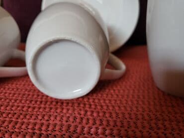 solje za caj: Solje nove,vintaz nemacke pun porcelan. Univerzalne velike — 9