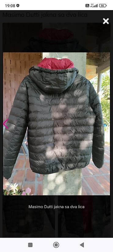 SNIŽENO!Massimo Dutti perjana jakna. ima dva lica. Vel.L