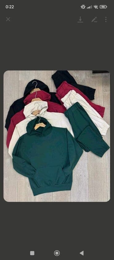 Women's Sweatsuits: Amari, M, S, XS, Single-colored, color - White — 1