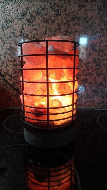 prostirke za plažu decathlon: Ručno rađene i unikatne lampe sa komadima himalajske soli u staklenoj — 3