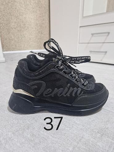 Trainers: Crne ženske patike REPLAY - Veličina: 37 (označeno na fotografiji) - — 1