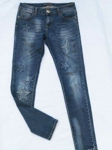 pantalone elipsa: Nove One Love M Nove Prelepe sa aplikacijom u obliku zvezde,skroz — 4