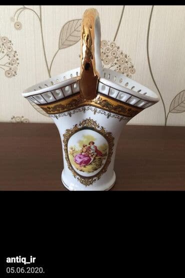 pepco korpa za voce: Vaza,korpa nova vintaz Lordshade porcelan. Perfektan profesionalni — 20