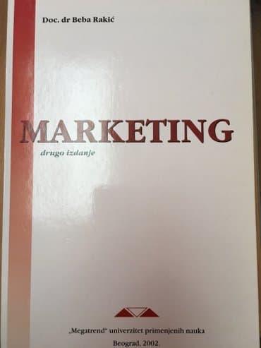 filozofija udzbenik: Nov udžbenik Marketing izdanje Mega Trend — 4