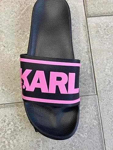 hermes papuce: Slippers 38, color - Black — 4