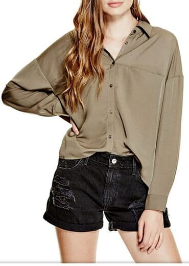 S (EU 36), Single-colored, color - Khaki