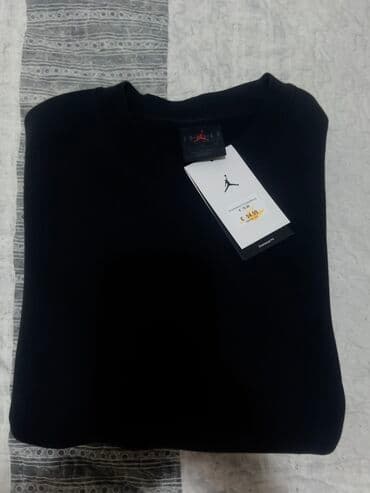 muske helanke za zimu: Jordan WMNS Flight Fleece Crewneck Sweatshirt Black vel. S NOVO FB — 4