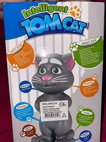 kinder jaje igracke 2022: Brbljivi mačak Talking Tom 🥰🥰🥰🥰🥰🥰🥰Ova igračka koja ponavlja reči je — 2