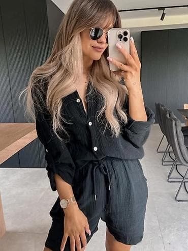 tommy hilfiger d: Komplet košulja i šorc - Dvodijelni set: široka košulja na dugmad i — 7