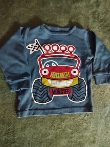 Set de dečije garderobe za dečaka, dugih rukava: - Bela — 3