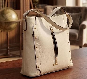 waikiki torbe za mame: Elegantna ženska torba – bež/ekru nijansa, strukturirana eko-koža sa — 1