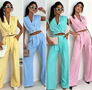 🔥Ženski komplet – prsluk crop i široke pantalone
✅3300 din na lalafo.rs 🔥Ženski komplet – prsluk crop i široke pantalone
✅3300 din