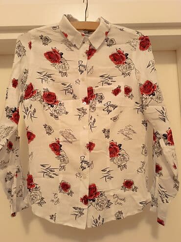 dugacke kosulje: XS (EU 34), Viscose, Floral, color - Multicolored — 1