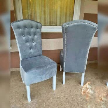 polovni trpezarijski stolovi iz uvoza крагујевац: 🔹Model stolice - Kraljica 💸Cena 52€ 🔹Dimenzije,boju i dezen birate — 11