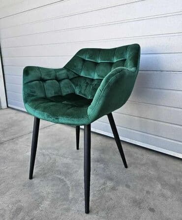 plasticne trpezarijske stolice: Stolica VELUR Fotelja Transformišite svoj prostor sa našim elegantnim — 4