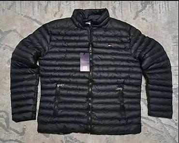 Kućna odeća: Muška lagana puffer jakna – crna - Kroj: ravna silueta, dužina do — 2