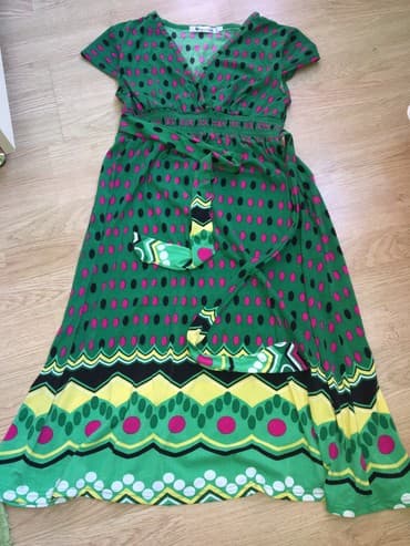 hm pidzama sa srcima: 9Fashion Woman M (EU 38), L (EU 40), color - Green, Short sleeves — 1
